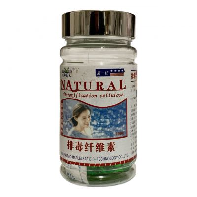 Детоксикаційна целюлоза Natural, 100 капсул
