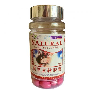 Капсули Мелатонін для відновлення сну та біоритмів, 100 капс Natural