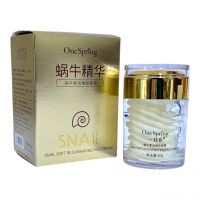 Крем для обличчя One Spring Snail Cream з фільтратом равлика, 60мл