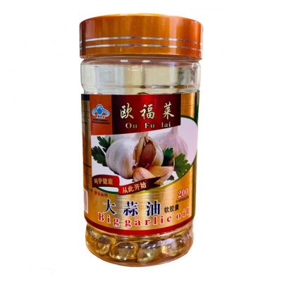 ЧЕСНОЧНОЕ МАСЛО Ou Fu Lai, 100 капсул