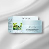 Крем для обличчя з морським фенхелем та гіалуроновою кислотою від зморшок Bioaqua, 60 мл