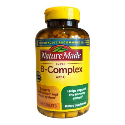 Вітаміни групи В з вітаміном С Naturale Made, 460 таблеток