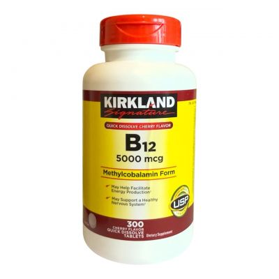 Вітамін B12, Kirkland 300 таблеток по 0,5 г