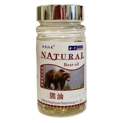 Ведмеже масло Natural, 500 мг × 100 капсул