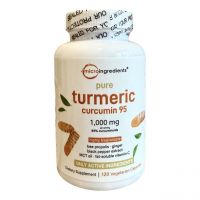 Turmeric Куркума Micro Ingredients 1000 mg з чорним перцем, 120 капсул