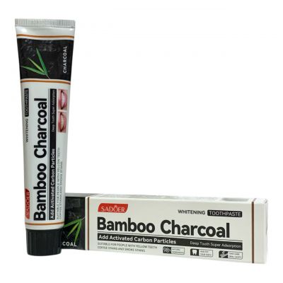 Відбілювальна зубна паста з бамбуковим вугіллям SADOER® 100гр